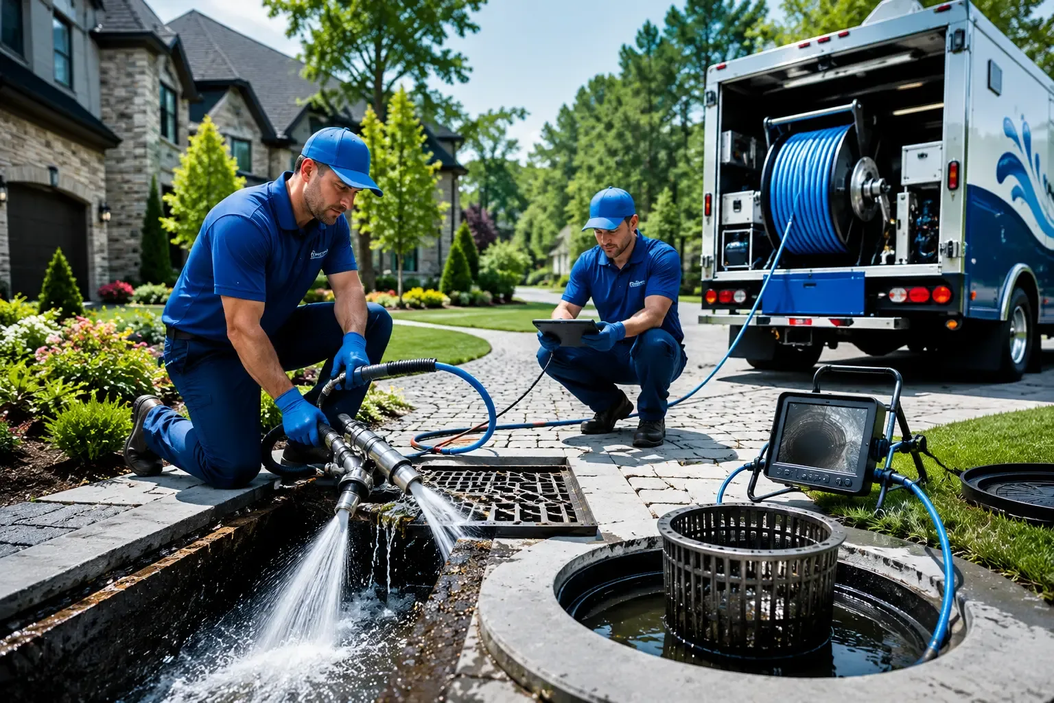 Local outdoor drain cleaning professionals in Faucett, MO